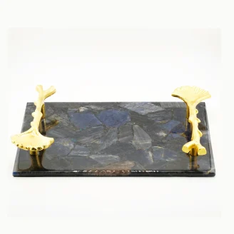 Blue Quartz Serving Tray Size - 7 Inch - 11 Inch