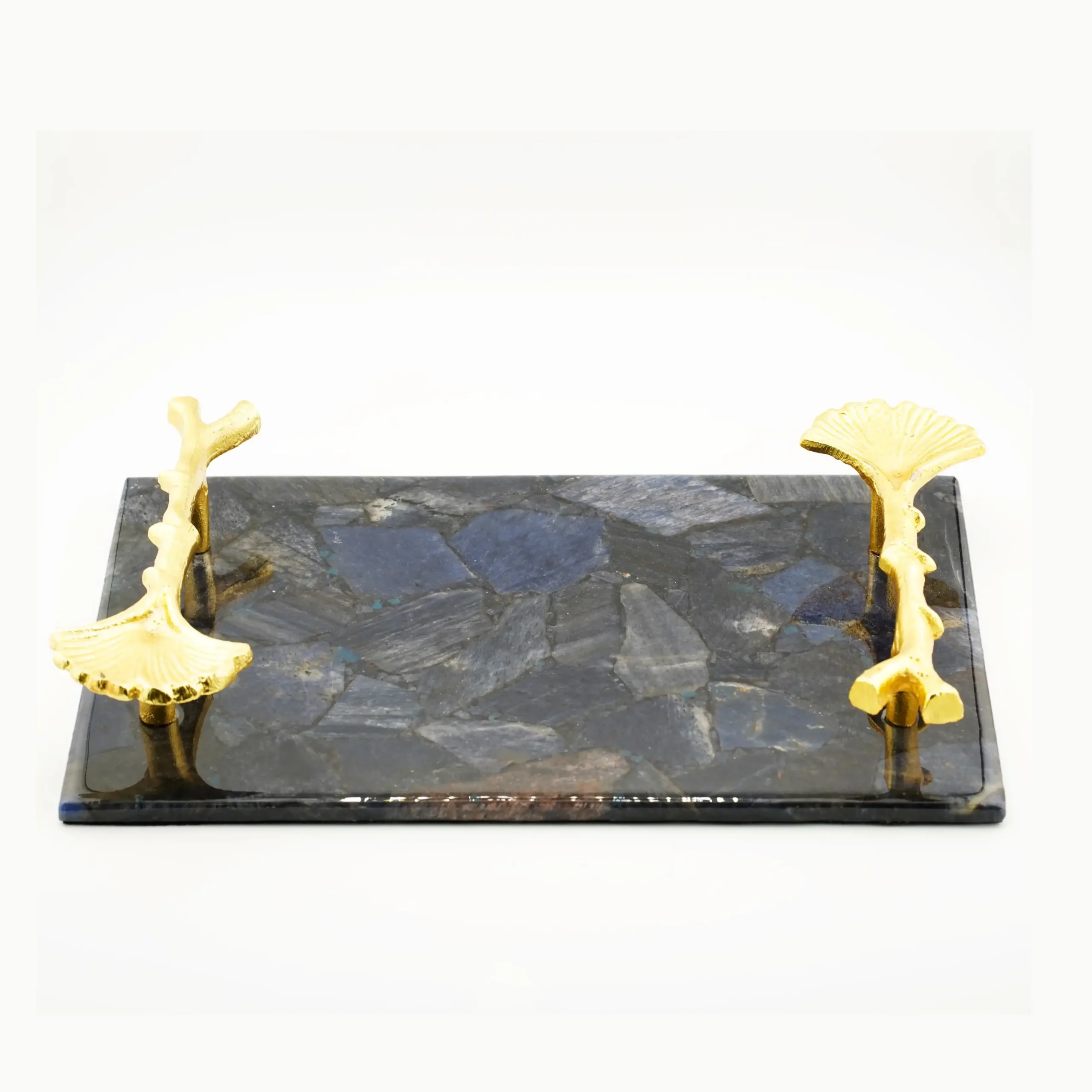 Blue Quartz Serving Tray Size - 7 Inch - 11 Inch