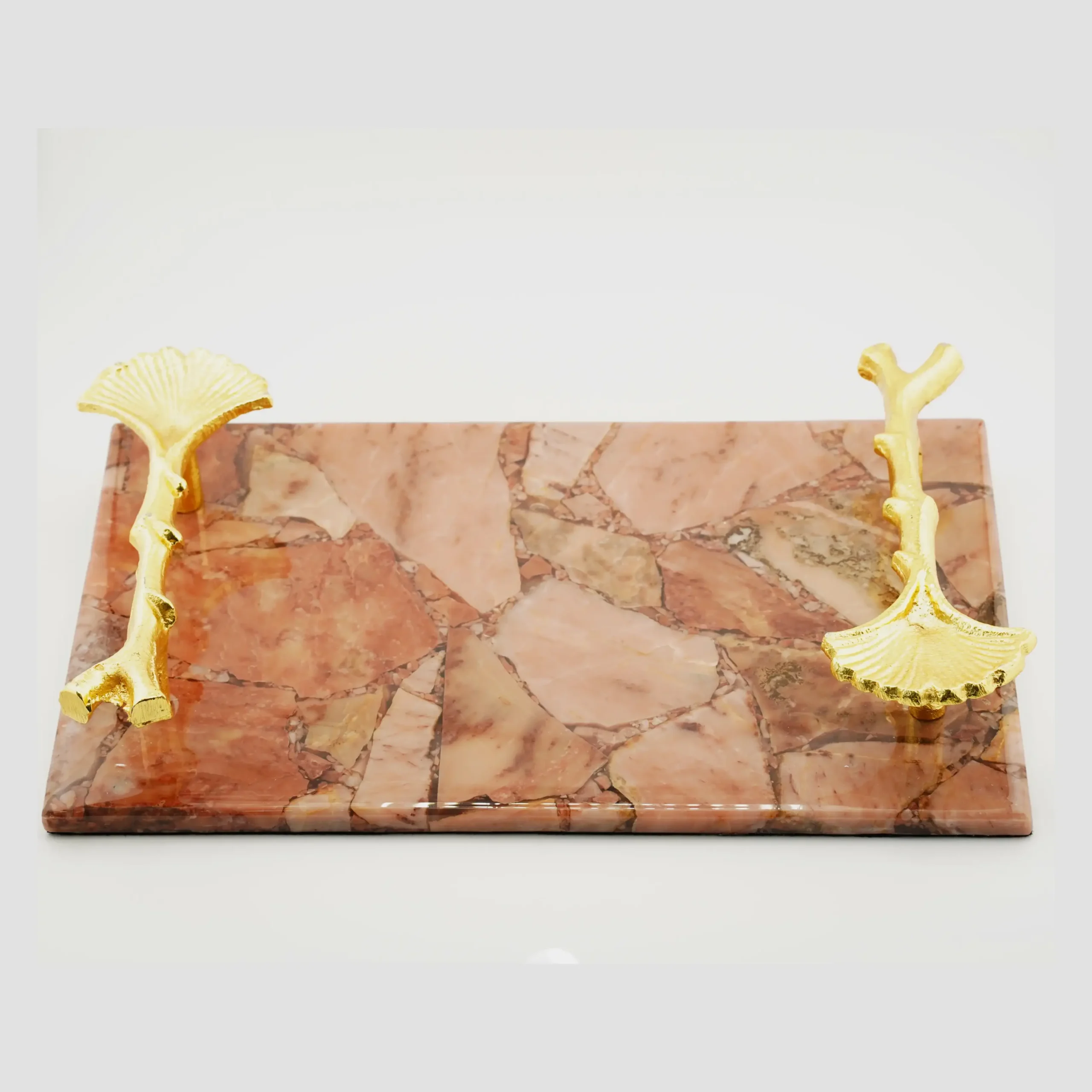 Rhodonite Serving Tray Size - 7 Inch - 11 Inch