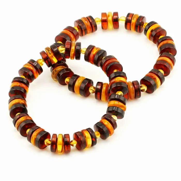 Amber Ring Shape Bracelet