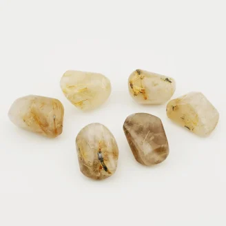 Golden Rutile Tumble