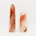Red Fire Quartz Tower Weight - 205 Grams To 230 Grams