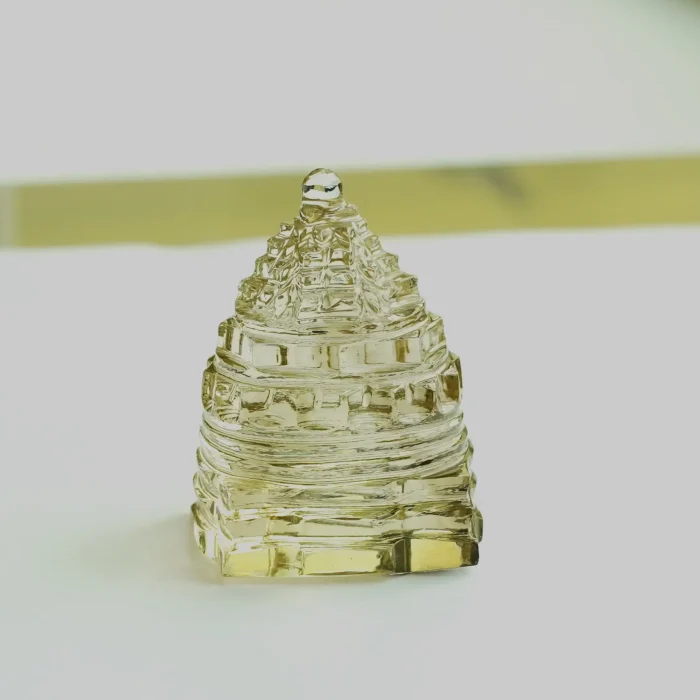 Citrine Shri Yantra 80 Grams
