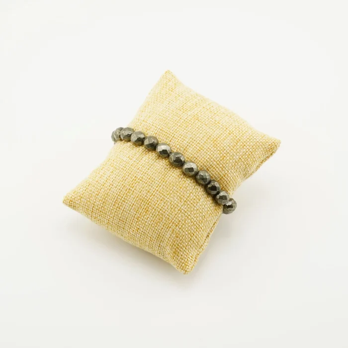 Pyrite Diamond Bracelet