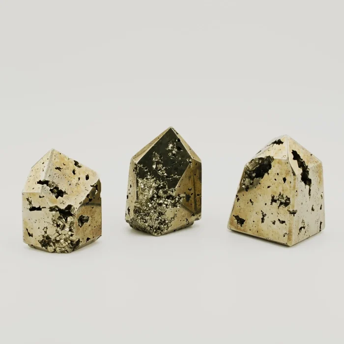 Pyrite Raw Chunks Tower 90 Gram -150 Gram