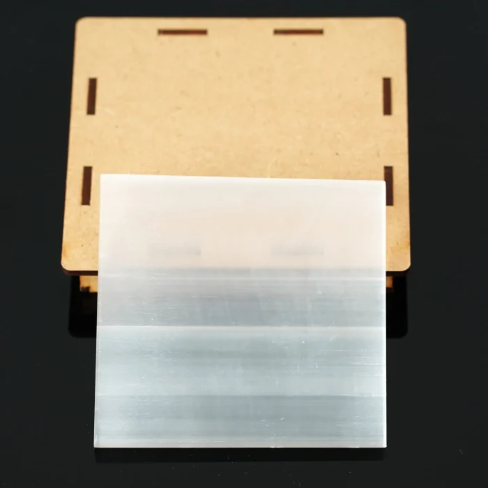 Selenite Charging Plate Plain