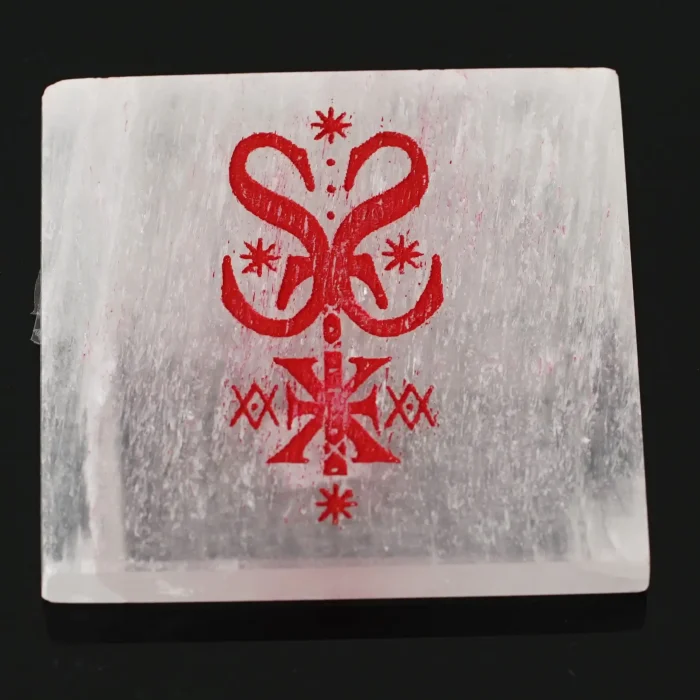 Selenite Charging Plate Saint Expedite