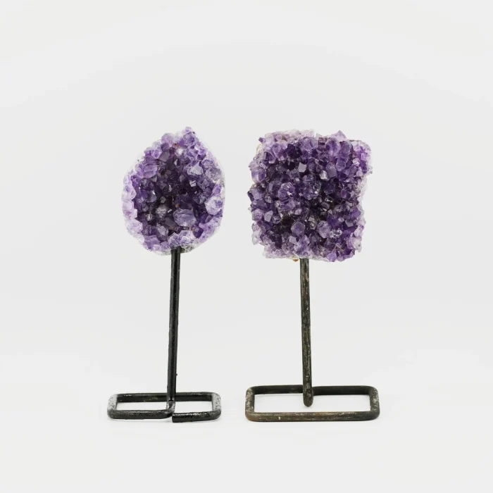 Amethyst Cluster On Stand Size Cluster 2 Inches