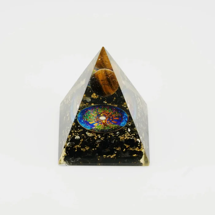 Grounding and Strong Protection Orgonite Pyramid