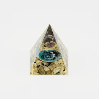 Inner Peace, Calmness and Focus Orgonite Pyramid