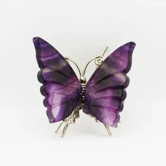 Multi Flourite Butterfly Size 3 Inches (B1)