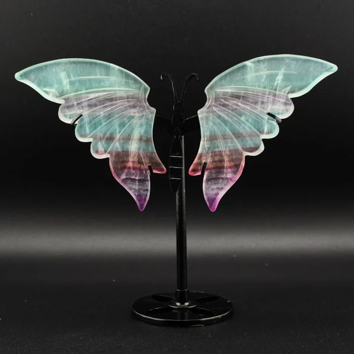 Multi Flourite Butterfly Size 3.5 Inches(A2)