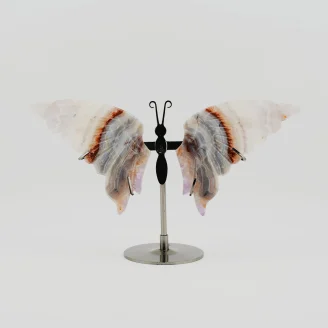 Multi Flourite Butterfly Size 3.5 Inches(A5)