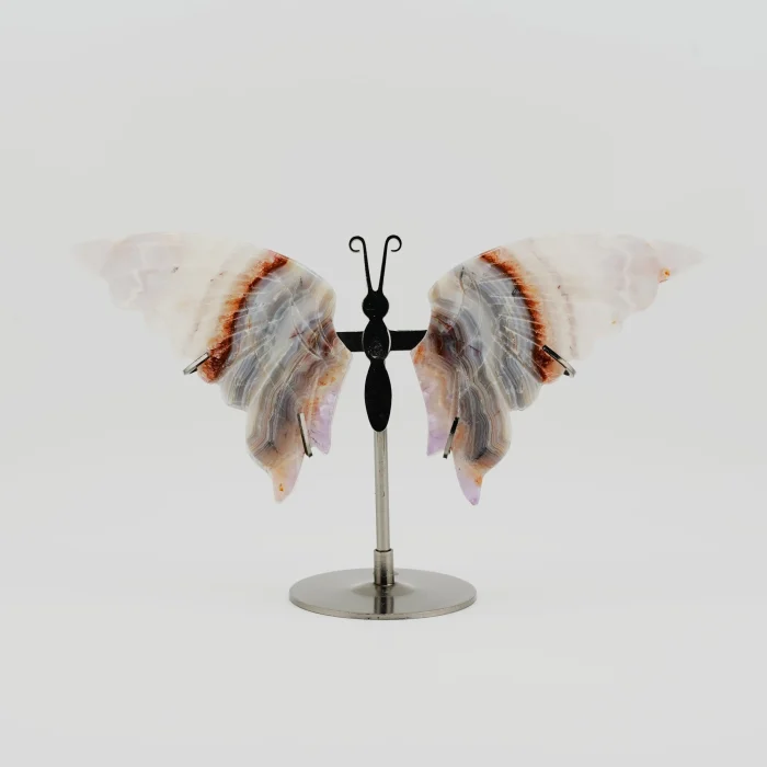 Multi Flourite Butterfly Size 3.5 Inches(A5)