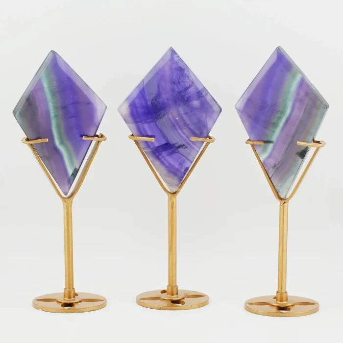 Multi Fluorite Diamond Slab (A)