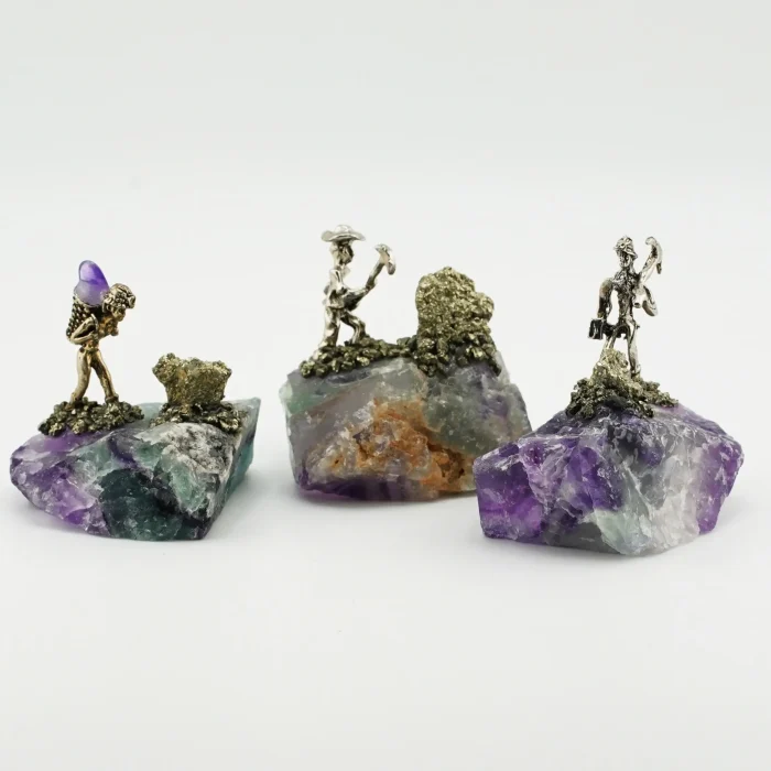 Multi Fluorite Miner weight 67 GM to 95 GM