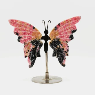Rhodonite Butterfly Size 3 Inches (A4)