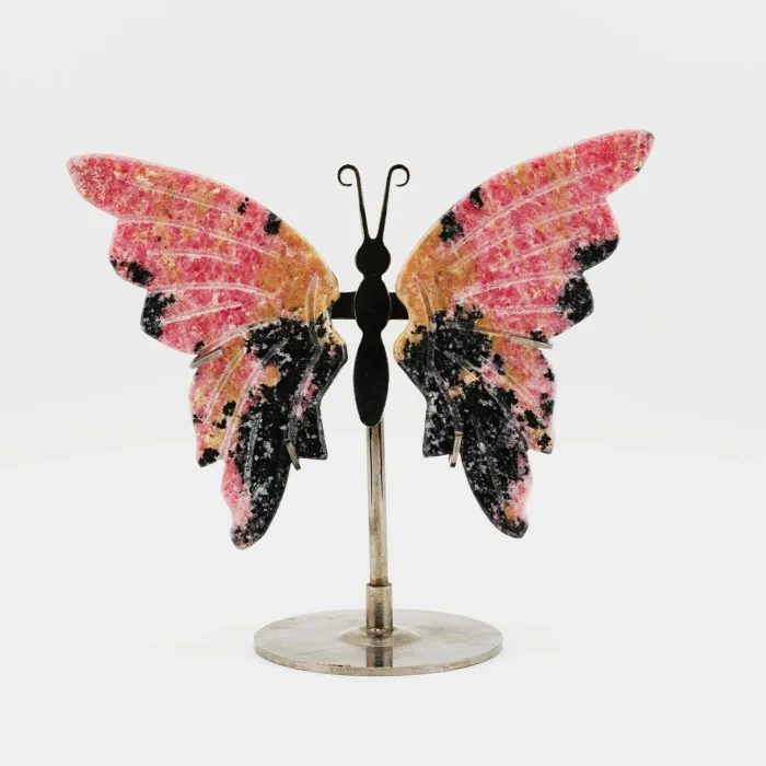 Rhodonite Butterfly Size 3 Inches (A4)