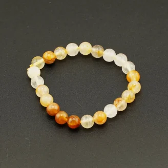 Tangerine Healer Quartz Bracelet