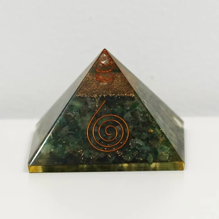 Abundance and Growth Orgonite Pyramid