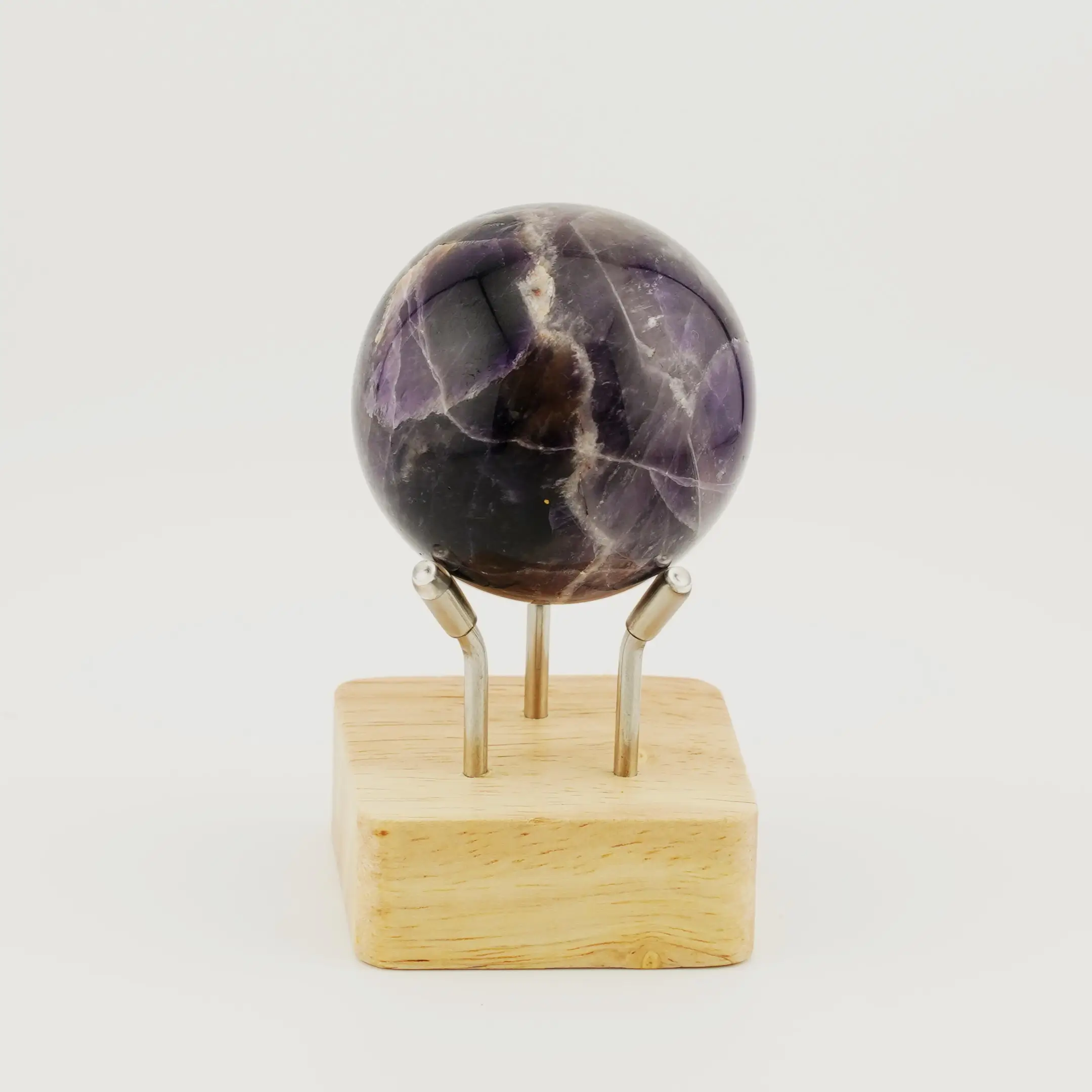 Amethyst Sphere Weight 173 GM