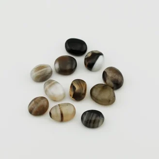 Black Sulemani Cabochone Size- Ring Size