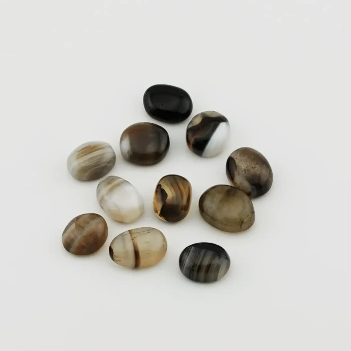 Black Sulemani Cabochone Size- Ring Size Black Sulemani Cabochone Size- Ring Size