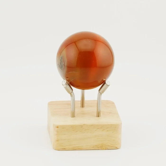 Carnelian Sphere Weight 103 GM