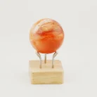 Carnelian Sphere Weight 207 GM