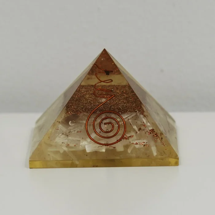 Cleansing and Calm Energy Orgonite Pyramid