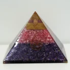 Divine Love and Peace Orgonite Pyramid Size Big Weight 3.5KG