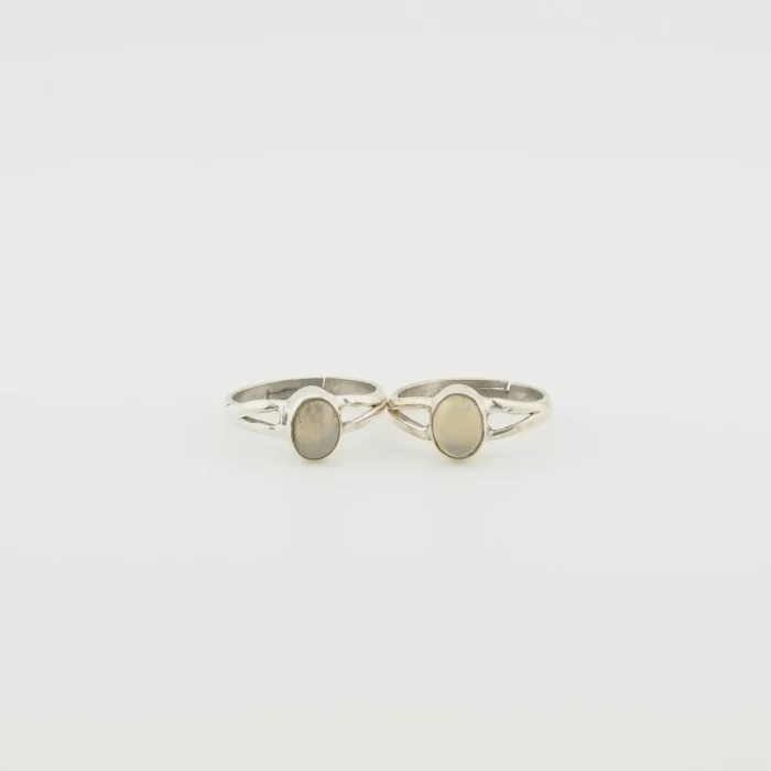 Ethiopian Opal Silver Ring Ethiopian Opal Silver Ring