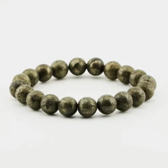 Golden Pyrite Bracelet 10MM