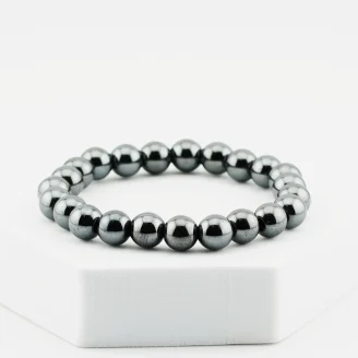 Hematite Bracelet 8MM.