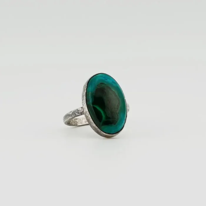 Malachite Chryscolla Siver Ring.JPG