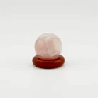 Rose Quartz Sphere Weight 38 GM
