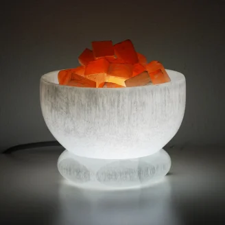 Selenite Majmar Lamp