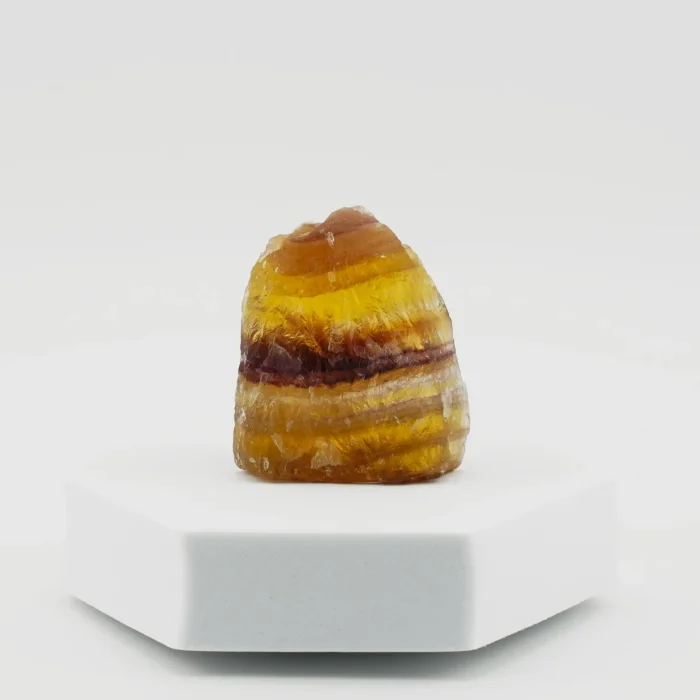 Yellow Purple Fluorite Raw 62 GM Yellow Purple Fluorite Raw 62 GM