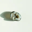 Black Sulemani Druzy Egg Weight 24 GM