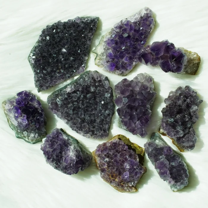 Amethyst Cluster Weight 65 GM to 85 GM Amethyst Cluster Weight 65 GM to 85 GM