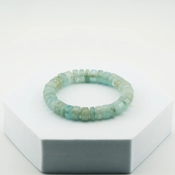 Aquamarine Gemsone Bracelet.