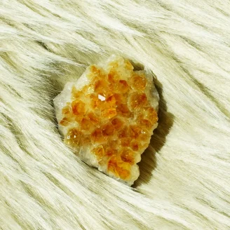 Citrine Cluster Weight 23 GM