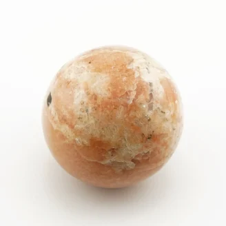 Peach Moon Stone Sphere Weight 316 GM