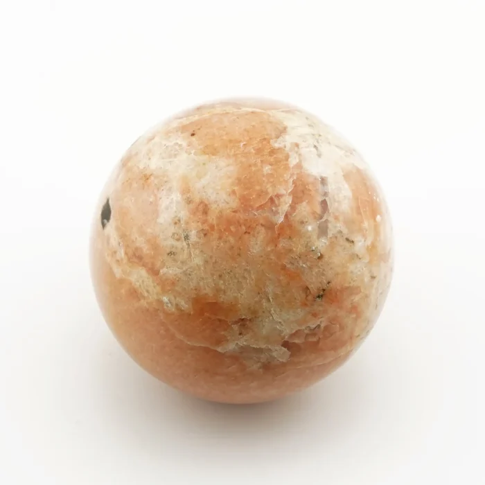 Peach Moon Stone Sphere Weight 316 GM