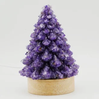Amethyst Tree Lamp