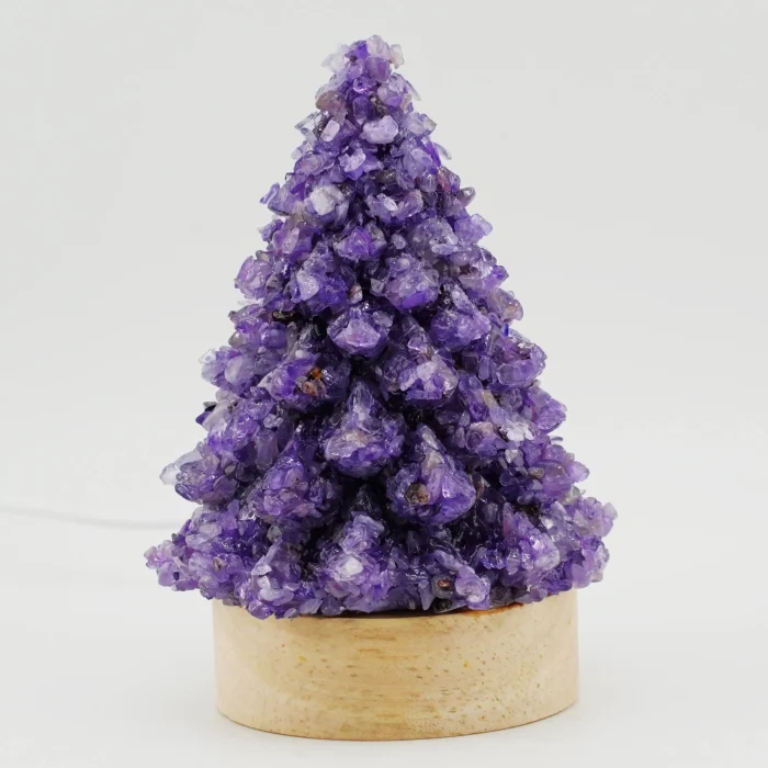 Amethyst Tree Lamp
