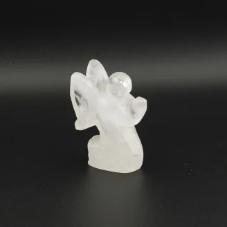 Clear Quartz Praying Angel Size 3 Inches