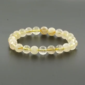 Golden Rutile Bracelet 8MM