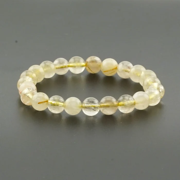 Golden Rutile Bracelet 8MM Golden Rutile Bracelet 8MM
