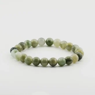 Green Rutilated Jasper Bracelet 8MM